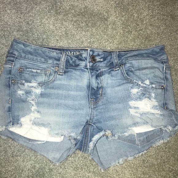 American Eagle Outfitters Pants - AE Low Shortie Lace Pocket Shorts